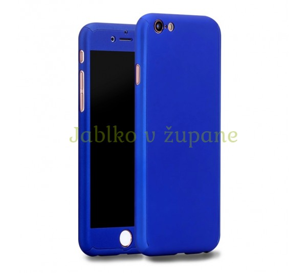 360° kryt iPhone 6 Plus/6S Plus - modrý